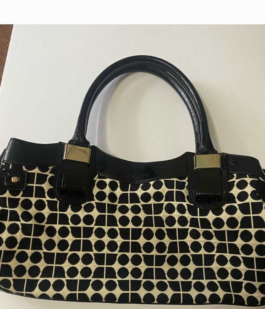 Kate Spade Vintage Rare Black & Yellow Handbag (EUC) - Picture 12 of 16